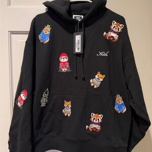 Kith Kithmas 2025 animal patch hoodie Unisex S NWT
